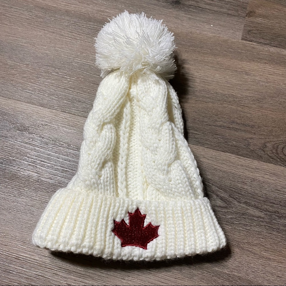 Cream Canada Beanie